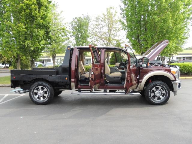 2011 Ford F-350 Super Duty / LARIAT / 4X4 / FLAT BED / Diesel   - Photo 17 - Portland, OR 97217