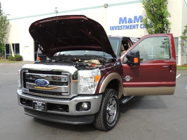 2011 Ford F-350 Super Duty / LARIAT / 4X4 / FLAT BED / Diesel   - Photo 13 - Portland, OR 97217