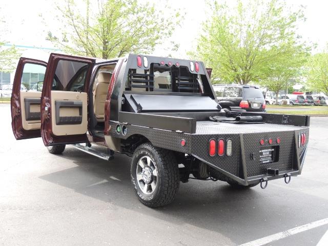 2011 Ford F-350 Super Duty / LARIAT / 4X4 / FLAT BED / Diesel   - Photo 15 - Portland, OR 97217