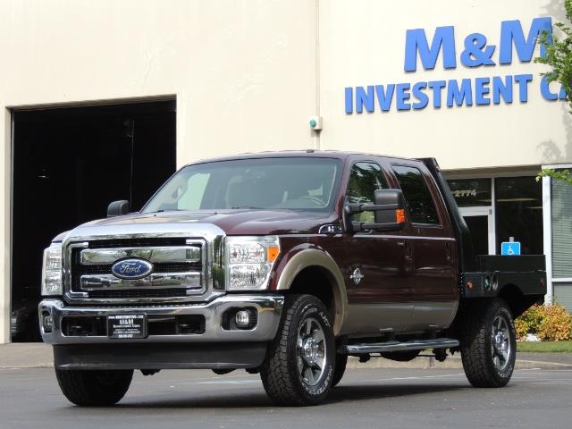 2011 Ford F-350 Super Duty / LARIAT / 4X4 / FLAT BED / Diesel   - Photo 40 - Portland, OR 97217