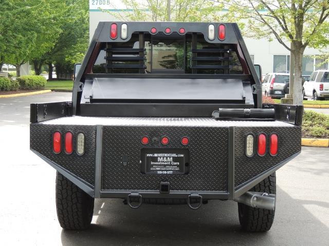 2011 Ford F-350 Super Duty / LARIAT / 4X4 / FLAT BED / Diesel   - Photo 6 - Portland, OR 97217