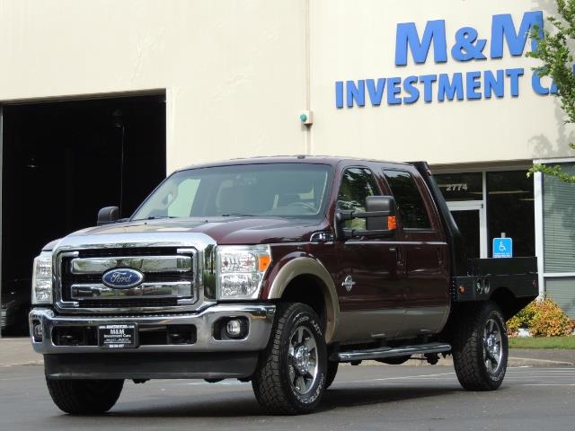 2011 Ford F-350 Super Duty / LARIAT / 4X4 / FLAT BED / Diesel   - Photo 39 - Portland, OR 97217