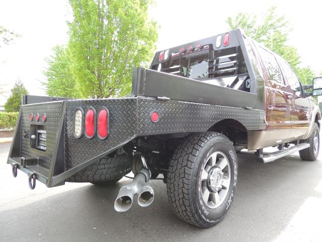 2011 Ford F-350 Super Duty / LARIAT / 4X4 / FLAT BED / Diesel   - Photo 11 - Portland, OR 97217