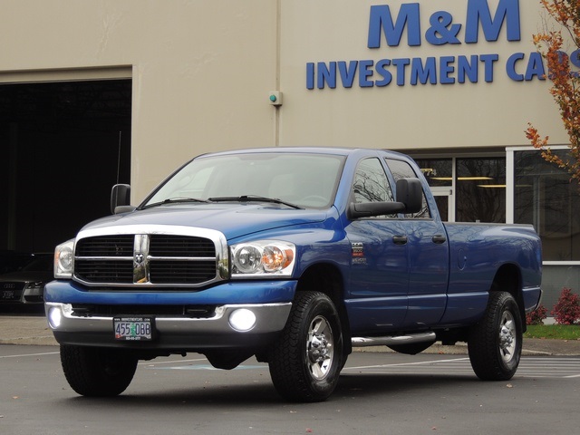 2007 Dodge Ram 3500 SLT Big Horn/ 4X4/ 5.9L Diesel / 6-SPEED / LNG BED   - Photo 45 - Portland, OR 97217