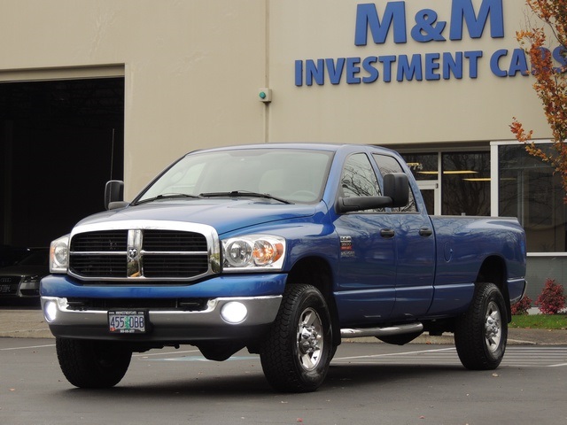 2007 Dodge Ram 3500 SLT Big Horn/ 4X4/ 5.9L Diesel / 6-SPEED / LNG BED   - Photo 1 - Portland, OR 97217