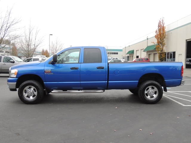 2007 Dodge Ram 3500 SLT Big Horn/ 4X4/ 5.9L Diesel / 6-SPEED / LNG BED   - Photo 3 - Portland, OR 97217