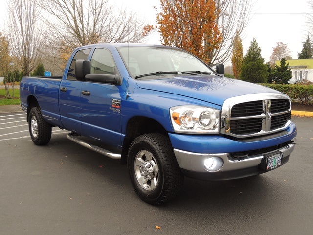 2007 Dodge Ram 3500 SLT Big Horn/ 4X4/ 5.9L Diesel / 6-SPEED / LNG BED   - Photo 2 - Portland, OR 97217