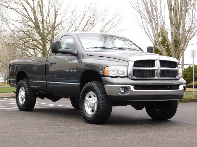 2004 Dodge Ram 2500 SLT 4X4 / Regular Cab / High Output 5.9 L CUMMINS ...