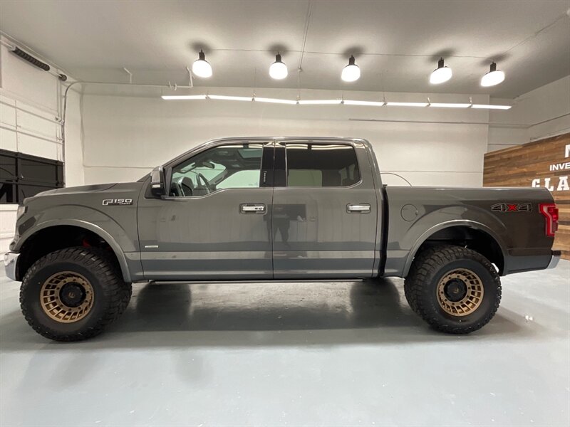 2016 Ford F-150 Lariat Crew Cab 4X4 / 3.5L V6 EcoBoost / LIFTED  / NEW LIFT +NEW FUEL WHEELS + NEW TIRES / Panoramic Sunroof / ZERO RUST - Photo 3 - Gladstone, OR 97027