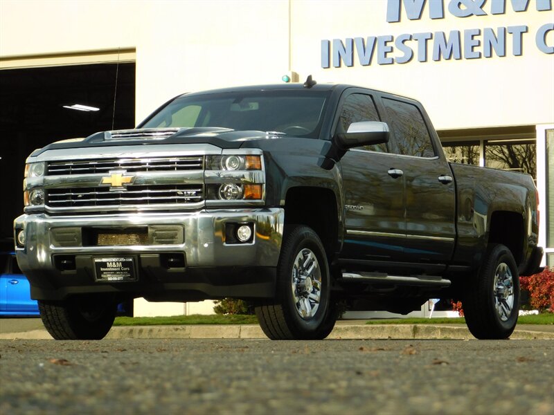 2018 Chevrolet Silverado 2500 LTZ 4X4 / LEATHER / ALLISON / 6.6L DURAMAX DIESEL   - Photo 37 - Portland, OR 97217