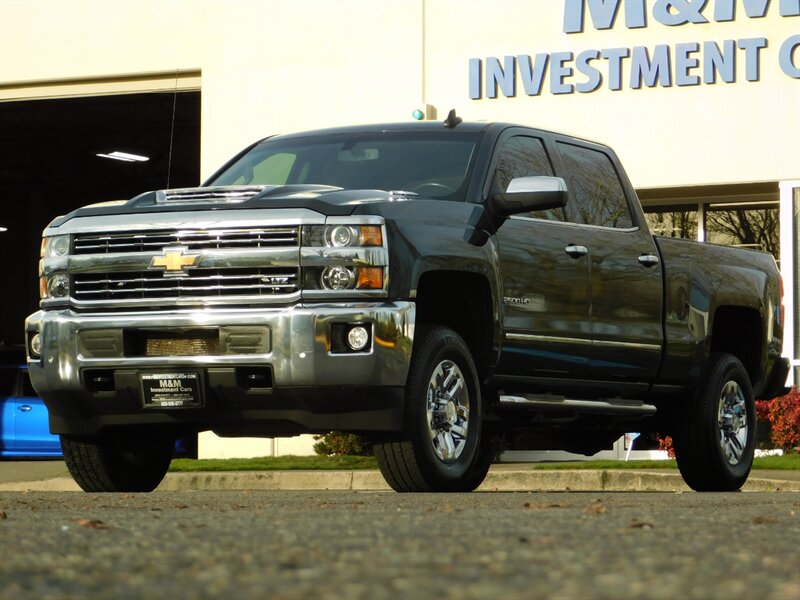 2018 Chevrolet Silverado 2500 LTZ 4X4 / LEATHER / ALLISON / 6.6L DURAMAX DIESEL   - Photo 38 - Portland, OR 97217