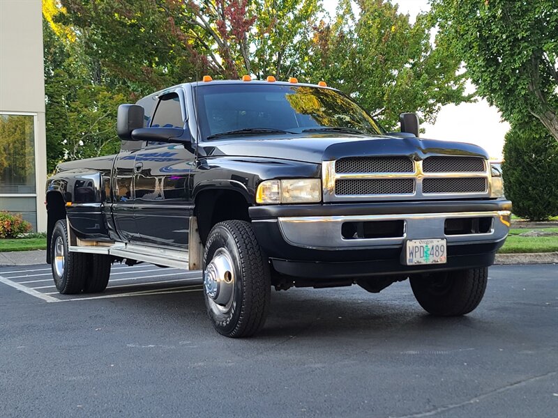 1998 Dodge Ram 3500 12-valve Dually 4X4 Long Bed 5.9L DIESEL / 126k mi  / 1-Ton / Custom Black Pearl / Very Low Miles / Top Shape / Very Rare - Photo 51 - Portland, OR 97217