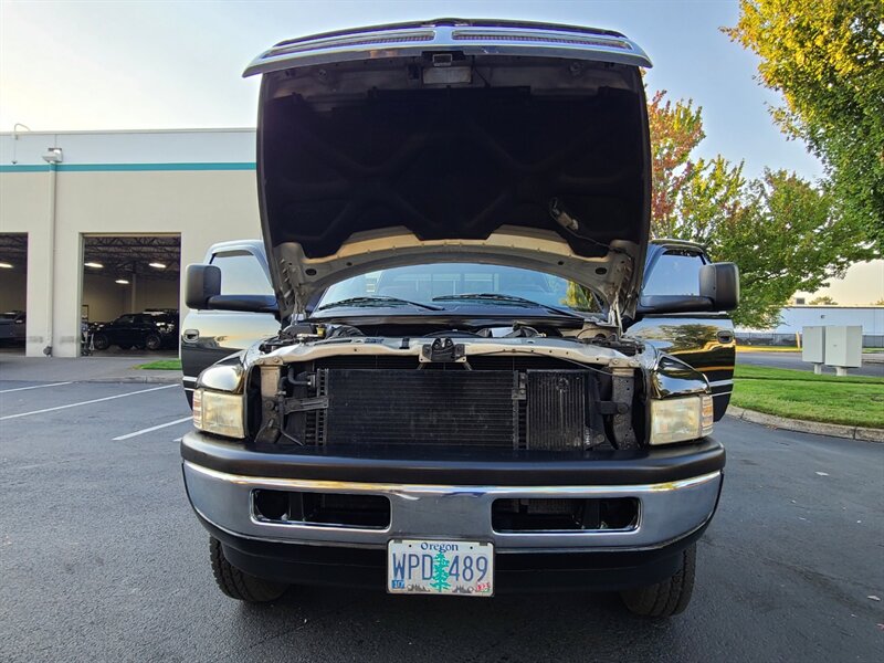 1998 Dodge Ram 3500 12-valve Dually 4X4 Long Bed 5.9L DIESEL / 126k mi  / 1-Ton / Custom Black Pearl / Very Low Miles / Top Shape / Very Rare - Photo 27 - Portland, OR 97217