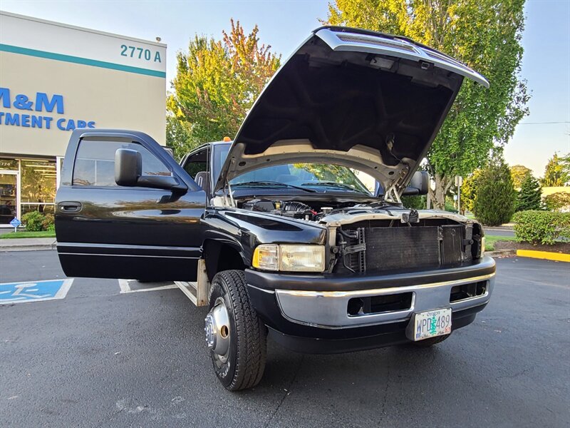 1998 Dodge Ram 3500 12-valve Dually 4X4 Long Bed 5.9L DIESEL / 126k mi  / 1-Ton / Custom Black Pearl / Very Low Miles / Top Shape / Very Rare - Photo 26 - Portland, OR 97217