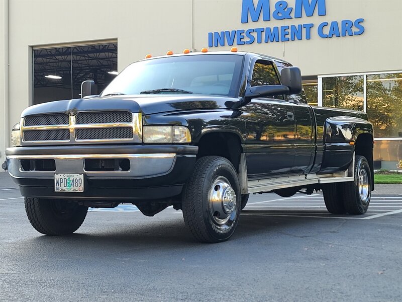 1998 Dodge Ram 3500 12-valve Dually 4X4 Long Bed 5.9L DIESEL / 126k mi  / 1-Ton / Custom Black Pearl / Very Low Miles / Top Shape / Very Rare - Photo 50 - Portland, OR 97217