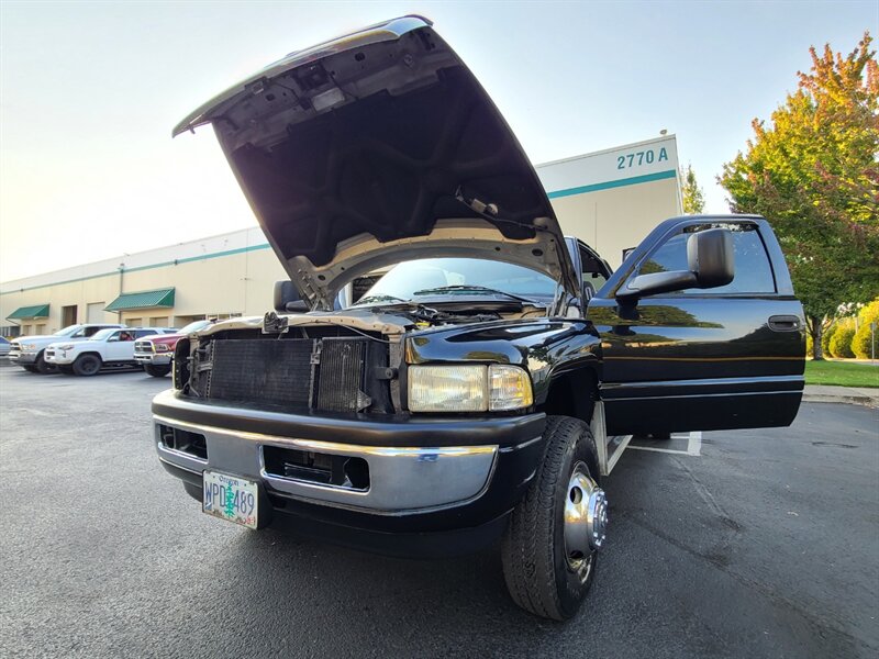 1998 Dodge Ram 3500 12-valve Dually 4X4 Long Bed 5.9L DIESEL / 126k mi  / 1-Ton / Custom Black Pearl / Very Low Miles / Top Shape / Very Rare - Photo 25 - Portland, OR 97217