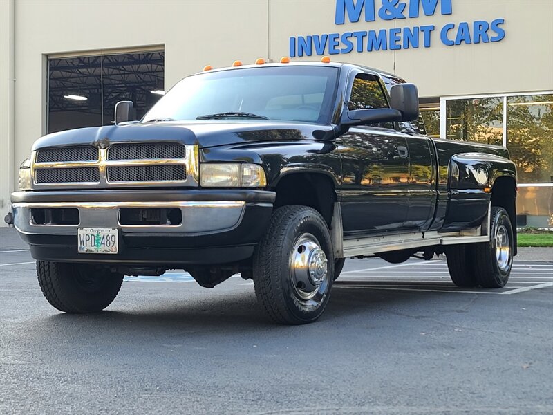 1998 Dodge Ram 3500 12-valve Dually 4X4 Long Bed 5.9L DIESEL / 126k mi  / 1-Ton / Custom Black Pearl / Very Low Miles / Top Shape / Very Rare - Photo 54 - Portland, OR 97217