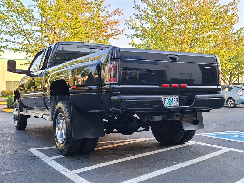 1998 Dodge Ram 3500 12-valve Dually 4X4 Long Bed 5.9L DIESEL / 126k mi  / 1-Ton / Custom Black Pearl / Very Low Miles / Top Shape / Very Rare - Photo 7 - Portland, OR 97217