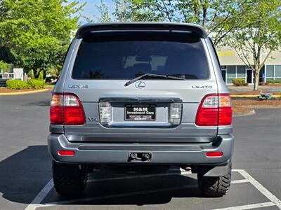 2004 Lexus LX 470 4WD / BRAND NEW OLD MAN EMU LIFT / TIMING BELT + WATER PUMP DONE / DIFF LOCK / BRAND NEW BLACK RHINO WHEELS / ALWAYS SERVICED AT LEXUS - Photo 5 - Portland, OR 97217