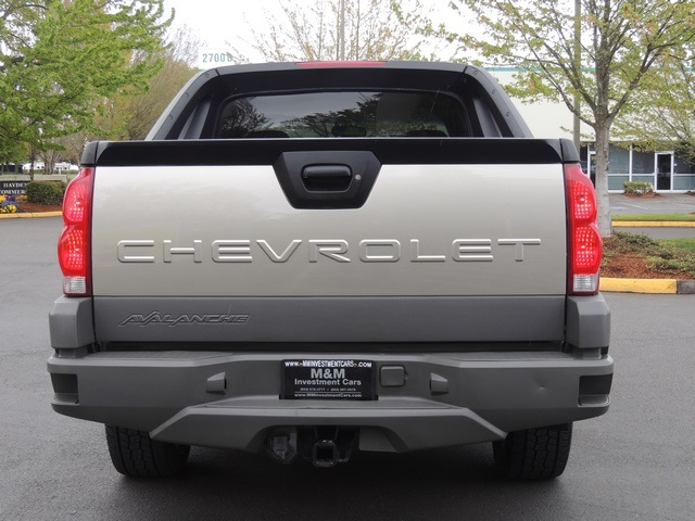 2002 Chevrolet Avalanche 1500 Z71 PKG LOW MILES 4WD LEATHER   - Photo 4 - Portland, OR 97217