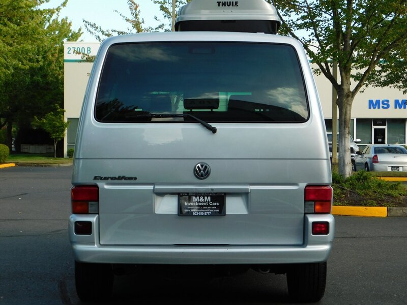 2003 Volkswagen EuroVan MV Camper V6 2.0L / Bucket Seats / Table / BED   - Photo 6 - Portland, OR 97217