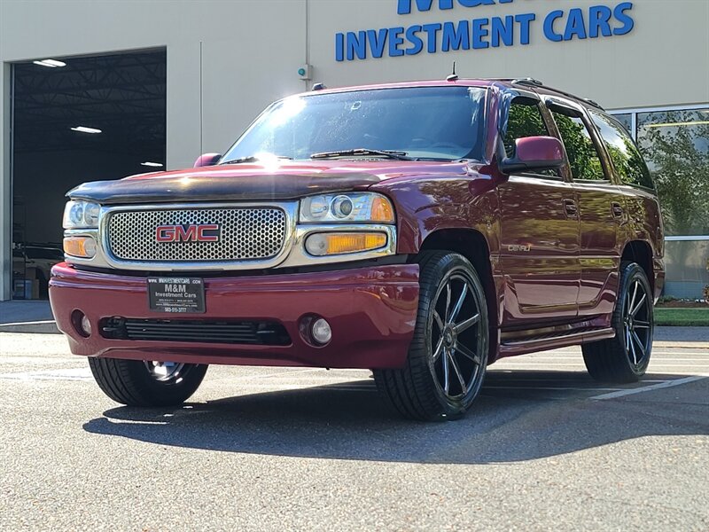 2004 GMC Yukon Denali AWD V8 / 22 " DUB's / New Tires / Low Miles  / Heated Leather / Sun Roof / Local / Excellent Condition - Photo 59 - Portland, OR 97217