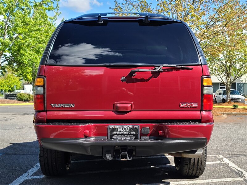 2004 GMC Yukon Denali AWD V8 / 22 " DUB's / New Tires / Low Miles  / Heated Leather / Sun Roof / Local / Excellent Condition - Photo 5 - Portland, OR 97217