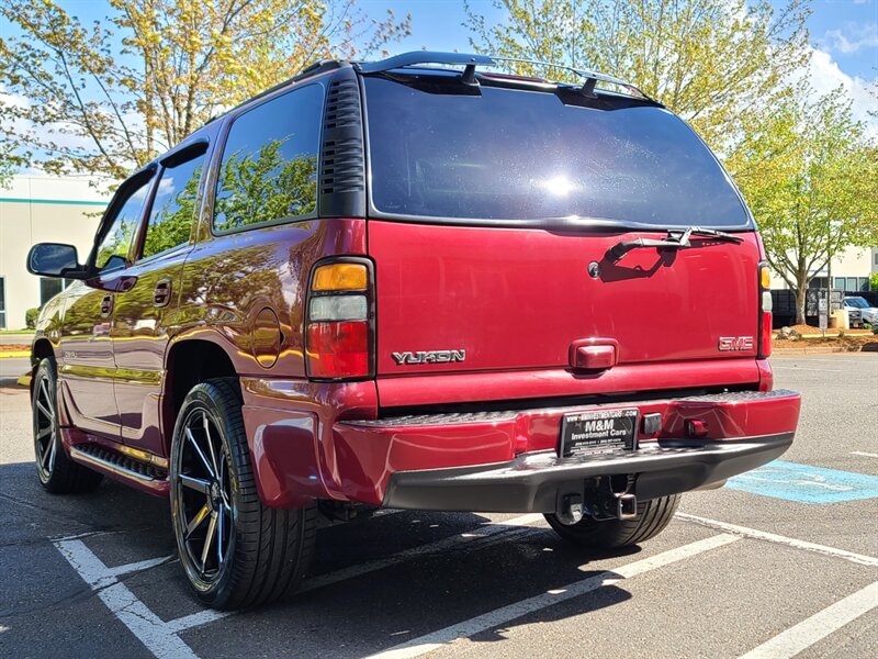 2004 GMC Yukon Denali AWD V8 / 22 " DUB's / New Tires / Low Miles  / Heated Leather / Sun Roof / Local / Excellent Condition - Photo 7 - Portland, OR 97217