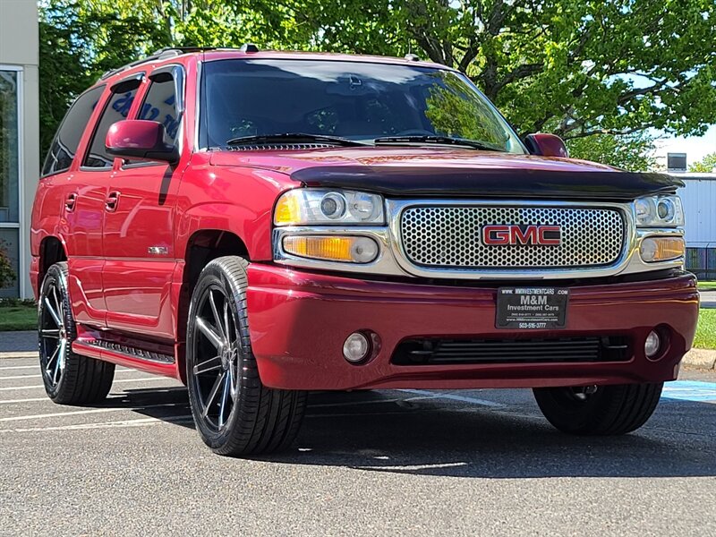 2004 GMC Yukon Denali AWD V8 / 22 " DUB's / New Tires / Low Miles  / Heated Leather / Sun Roof / Local / Excellent Condition - Photo 54 - Portland, OR 97217