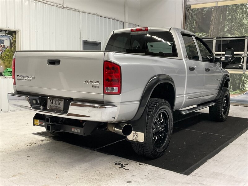 2003 Dodge Ram 2500 Laramie 4X4 / 5.9L DIESEL / 6-SPEED / LIFTED  / 1-OWNER / Leather & Heated Seats / Backup Camera / Rear Airbags / LIFTED w. 35 " WRANGLER TIRES & 20 " FUEL WHEELS - Photo 8 - Gladstone, OR 97027