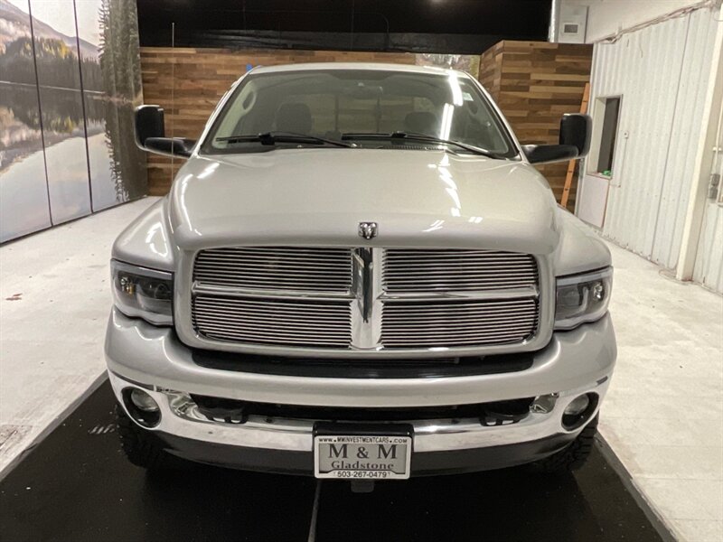 2003 Dodge Ram 2500 Laramie 4X4 / 5.9L DIESEL / 6-SPEED / LIFTED  / 1-OWNER / Leather & Heated Seats / Backup Camera / Rear Airbags / LIFTED w. 35 " WRANGLER TIRES & 20 " FUEL WHEELS - Photo 5 - Gladstone, OR 97027