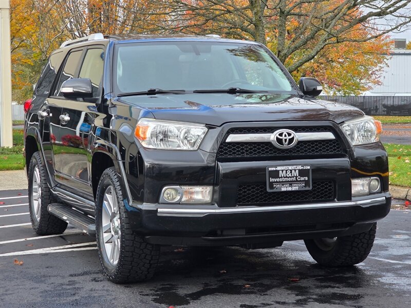 2011 Toyota 4Runner Limited 4X4 V6 / CAM / HEATED LEATHER / SUNROOF  / 3RD SEATS / BRAND NEW TIRES / SERVICE RECORDS - Photo 2 - Portland, OR 97217