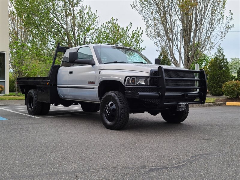 2000 Dodge Ram 3500 Dually FLAT BED / 4X4 / Laramie / 5.9L CUMMINS  Turbo DIESEL / LOW MILES / 1-TON - Photo 64 - Portland, OR 97217