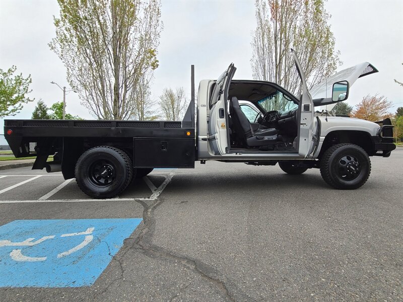 2000 Dodge Ram 3500 Dually FLAT BED / 4X4 / Laramie / 5.9L CUMMINS  Turbo DIESEL / LOW MILES / 1-TON - Photo 23 - Portland, OR 97217