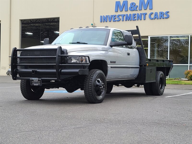 2000 Dodge Ram 3500 Dually FLAT BED / 4X4 / Laramie / 5.9L CUMMINS  Turbo DIESEL / LOW MILES / 1-TON - Photo 57 - Portland, OR 97217