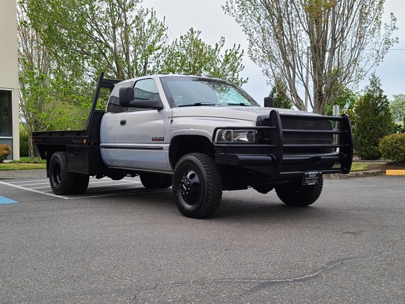 2000 Dodge Ram 3500 Dually FLAT BED / 4X4 / Laramie / 5.9L CUMMINS  Turbo DIESEL / LOW MILES / 1-TON - Photo 66 - Portland, OR 97217