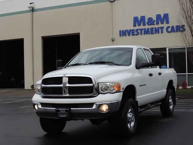 2004 Dodge Ram 2500 SLT / 4X4 / 5.9L Cummins Diesel / Excel Cond