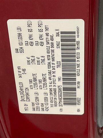 2006 Dodge Ram 3500 SLT 4X4 / 5.9L DIESEL /36K MILES / 1-OWNER / DUALLY 1-TON / Rear Airbags / Sunroof / ZERO RUST - Photo 52 - Gladstone, OR 97027