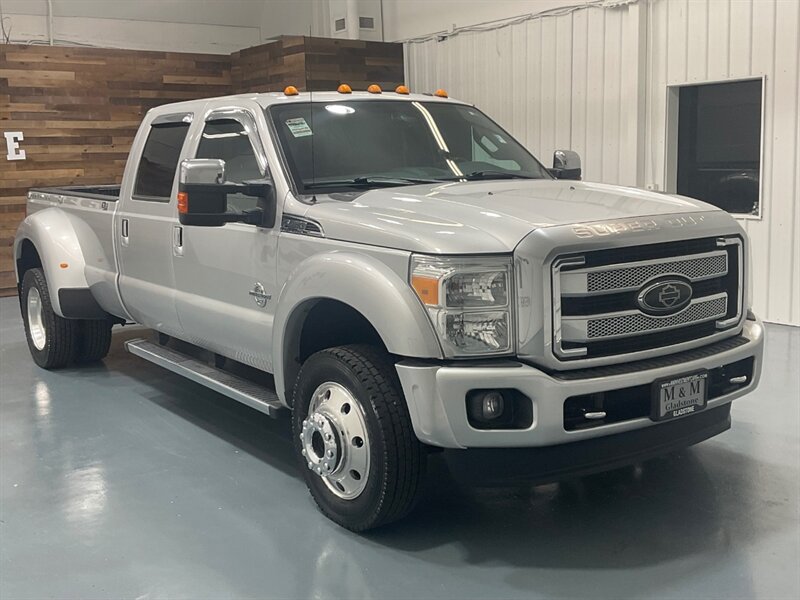 2015 Ford F-450 Platinum Crew Cab 4X4 / 6.7L DIESEL / DUALLY  / NO RUST - Photo 2 - Gladstone, OR 97027