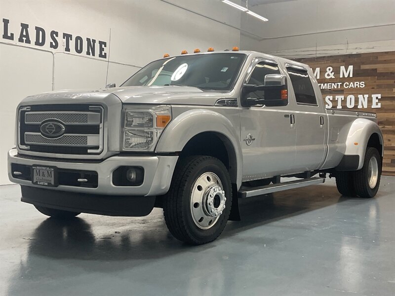 2015 Ford F-450 Platinum Crew Cab 4X4 / 6.7L DIESEL / DUALLY  / NO RUST - Photo 61 - Gladstone, OR 97027