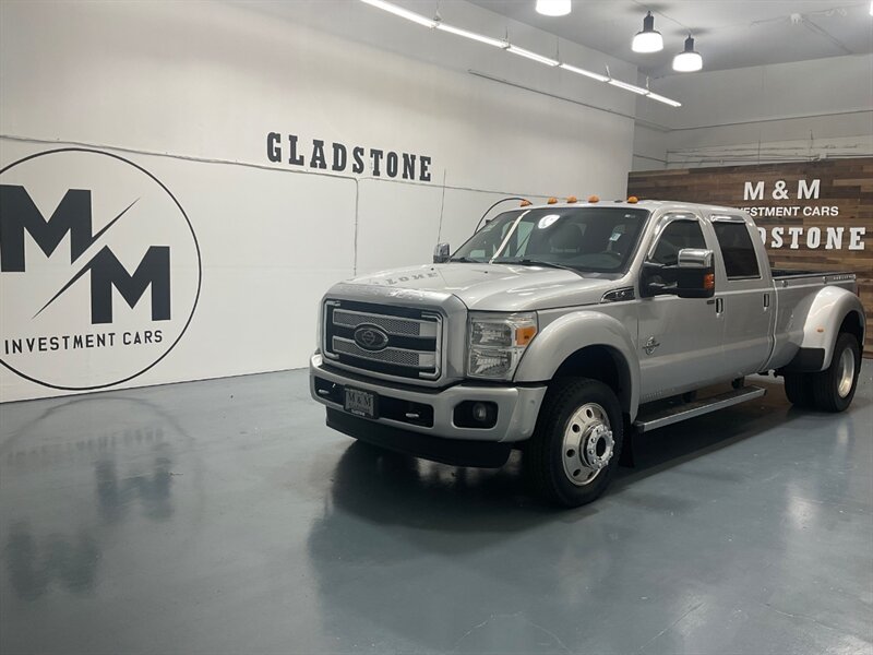 2015 Ford F-450 Platinum Crew Cab 4X4 / 6.7L DIESEL / DUALLY  / NO RUST - Photo 62 - Gladstone, OR 97027