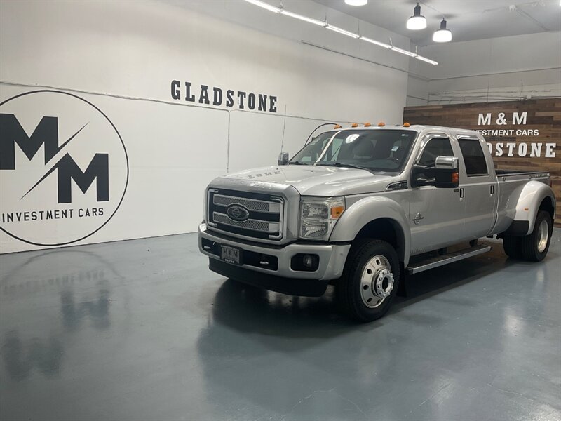 2015 Ford F-450 Platinum Crew Cab 4X4 / 6.7L DIESEL / DUALLY  / NO RUST - Photo 25 - Gladstone, OR 97027