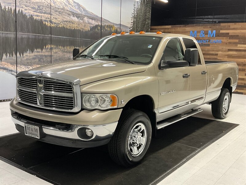 2004 Dodge Ram 3500 Laramie Quad Cab 4X4 / 5.9L DIESEL / LONG BED  / RUST FREE TRUCK / Leather & Heated Seats / SUPER CLEAN / 130,000 MILES - Photo 25 - Gladstone, OR 97027