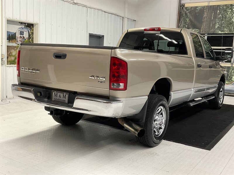 2004 Dodge Ram 3500 Laramie Quad Cab 4X4 / 5.9L DIESEL / LONG BED  / RUST FREE TRUCK / Leather & Heated Seats / SUPER CLEAN / 130,000 MILES - Photo 7 - Gladstone, OR 97027