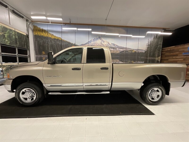 2004 Dodge Ram 3500 Laramie Quad Cab 4X4 / 5.9L DIESEL / LONG BED  / RUST FREE TRUCK / Leather & Heated Seats / SUPER CLEAN / 130,000 MILES - Photo 3 - Gladstone, OR 97027