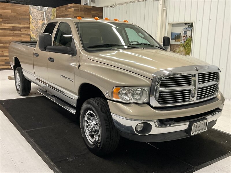 2004 Dodge Ram 3500 Laramie Quad Cab 4X4 / 5.9L DIESEL / LONG BED  / RUST FREE TRUCK / Leather & Heated Seats / SUPER CLEAN / 130,000 MILES - Photo 2 - Gladstone, OR 97027