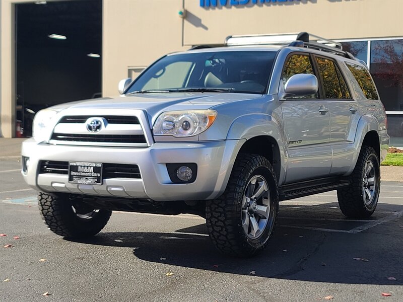 2007 Toyota 4Runner Limited 4X4 / 3rd Seat / New LIFT + TIRES / Loaded  / NAVi / Backup CAM / Leather / Low Miles / 7-Passenger - Photo 1 - Portland, OR 97217