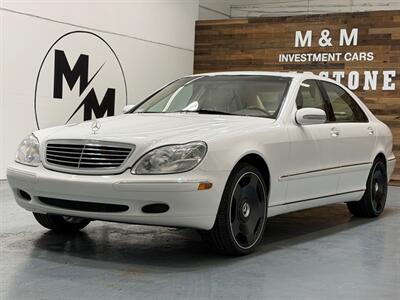 2000 Mercedes-Benz S 430 Luxury Sedan / NEW WHEELS TIRES / 55K MILES  /Leather w. Heated Seats Sedan
