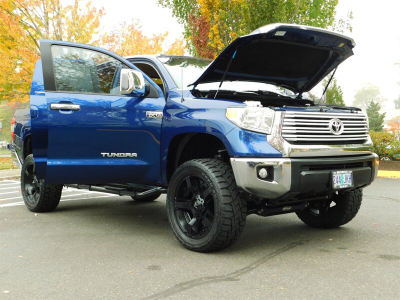 2014 Toyota Tundra Limited Double Cab 4X4 5.7L Navi / Leather /LIFTED