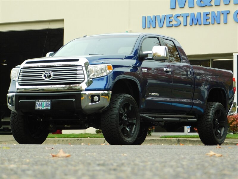 2014 Toyota Tundra Limited Double Cab 4X4 5.7L Navi / Leather /LIFTED